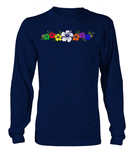 Colorful Hibiscus Flowers and Bamboo Shoot Women's Long Sleeve