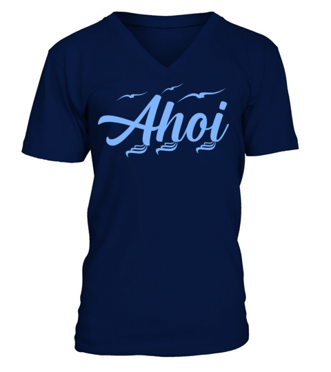 Ahoi Men's V-Neck T-shirt