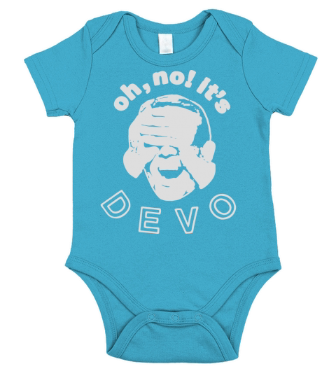 Devo Band Tshirt Short Sleeve Baby One-Piece