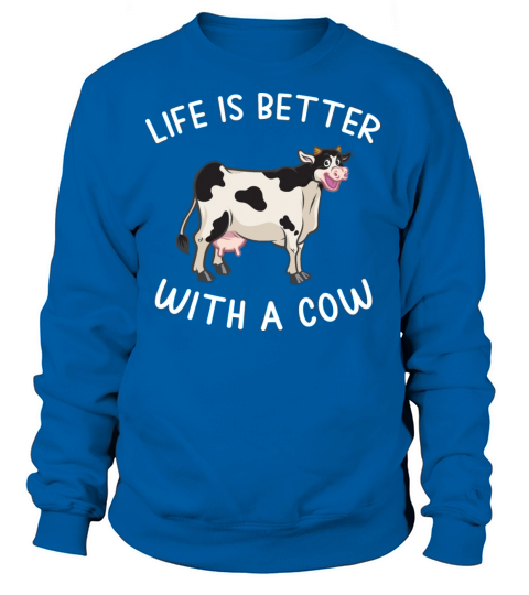 Cow Cows Cattle Cow Shirt Funny Cow Gift Idea Women's Sweatshirt