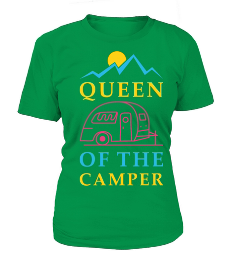 Queen of the RV - Camping Camper Vacation Gift Women's T-Shirt