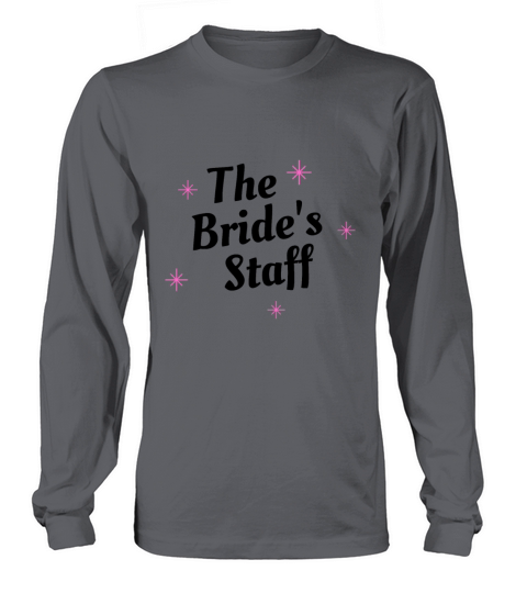 bride staff shirt Women's Long Sleeve