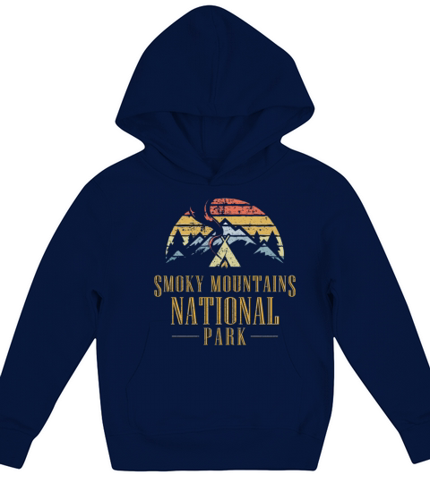 Great Smoky Mountains National Park Smokies Kids Hoodie