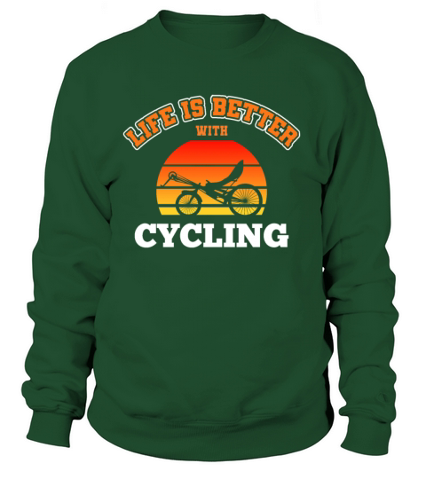 recumbent bike Women's Sweatshirt