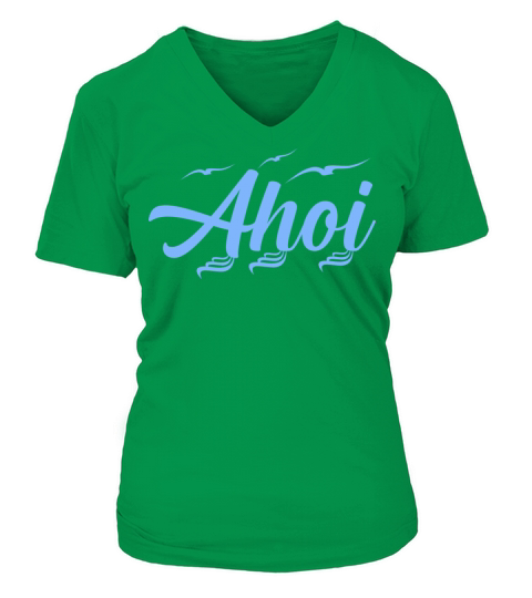 Ahoi Women's V-Neck T-shirt