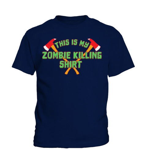Zombie - This is my zombie killing shirt Halloween Kids T-Shirt