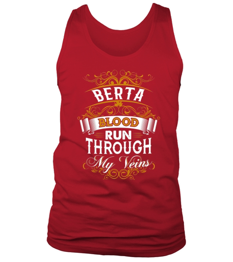 BERTA shirt, BERTA Family Name, BERTA Funny Name Gifts T Shirt Tank Top Unisex
