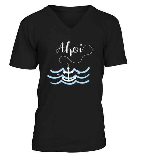 Ahoi Men's V-Neck T-shirt