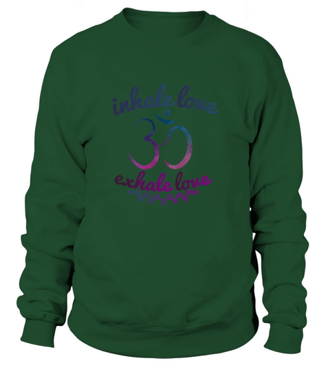 Inhale Exhale Yoga Teacher Gift for Yoga Teachers Women's Sweatshirt