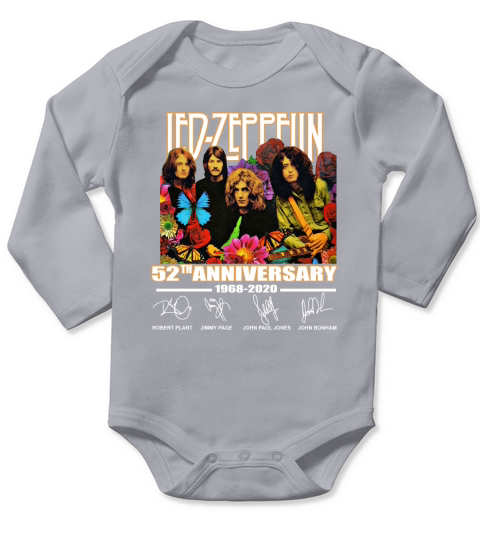 Led Zeppelin Art Long Sleeve Baby One-Piece