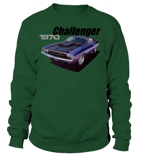 70 challenger in purple Women's Sweatshirt