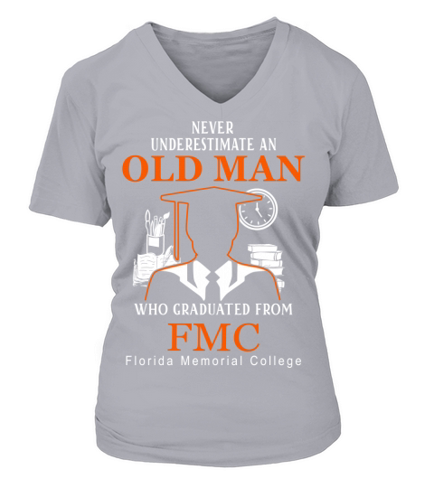 Florida Memorial College V-neck T-Shirt Woman