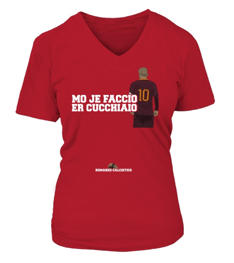 mo je faccio er cucchiaio V-neck T-Shirt Woman