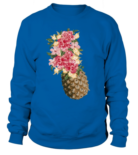 flower power pineapple Women's Sweatshirt