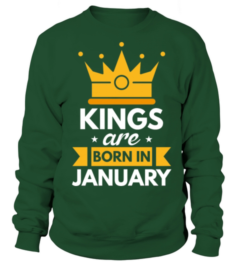 Kings Are Born January Women's Sweatshirt