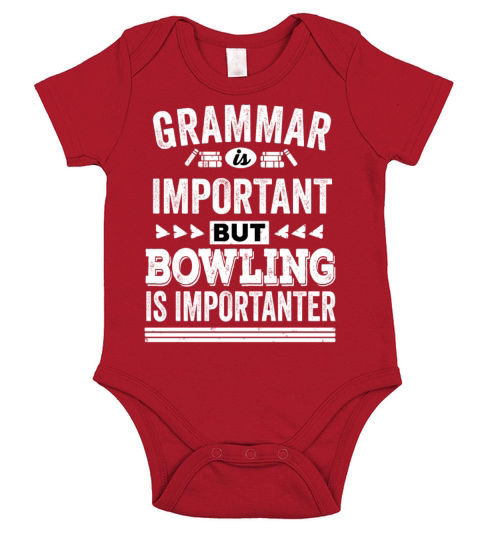 Funny bowling shirt Short Sleeve Baby One-Piece