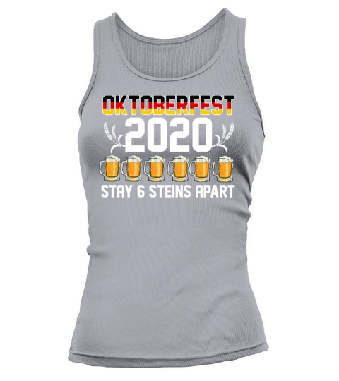 Oktoberfest 2020 6 Stein Apart Beer October Gift Women's Tank Top
