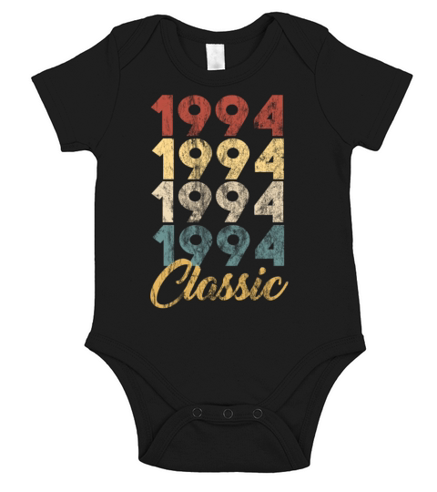 Born in 1994 Gift - Shirt - Classic Short Sleeve Baby One-Piece