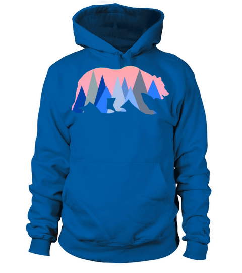 mountain bear Men's Hoodie