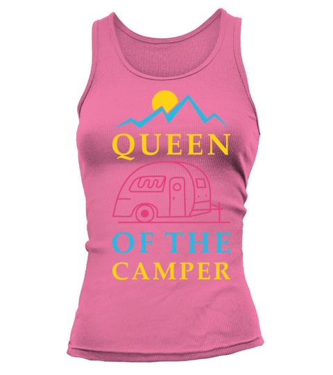Queen of the RV - Camping Camper Vacation Gift Women's Tank Top