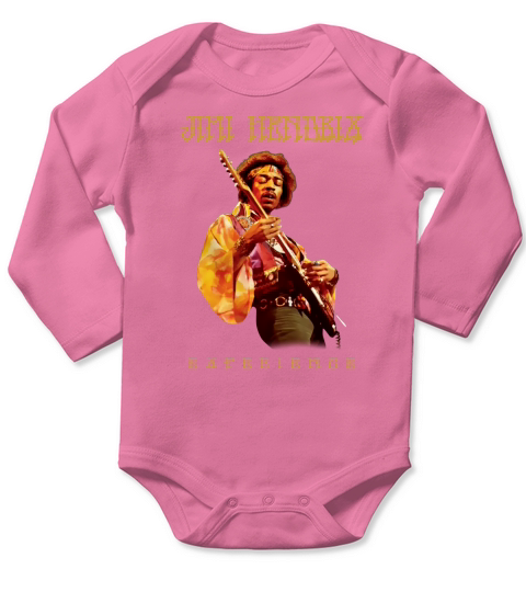 Jimi Hendrix! Long Sleeve Baby One-Piece