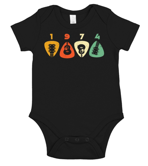 1974 Birthday Pick TShirt 47th Birthday Shirt Born Short Sleeve Baby One-Piece