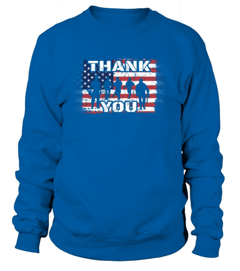 Patriotic Thank You American Patriot Day Gift Women's Sweatshirt