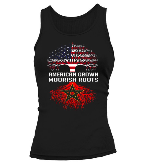 American Grown Moorish Roots Proud Moors Moorish Moroccan Tank top Woman