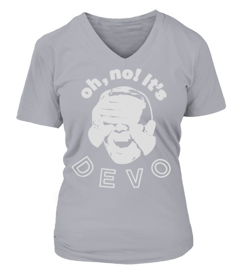 Devo Band Tshirt V-neck T-Shirt Woman