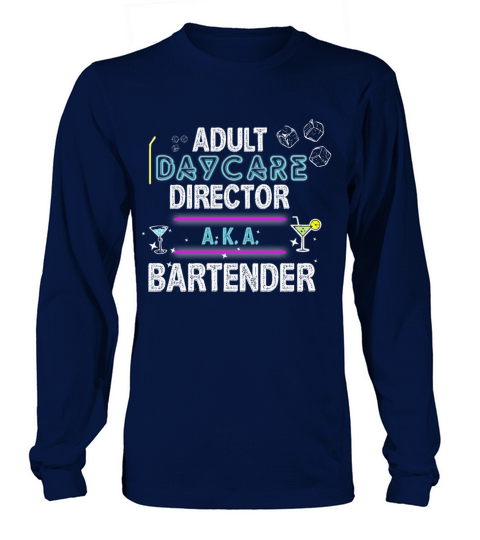 Barkeeper Adult Bartender Bar Gift Women's Long Sleeve