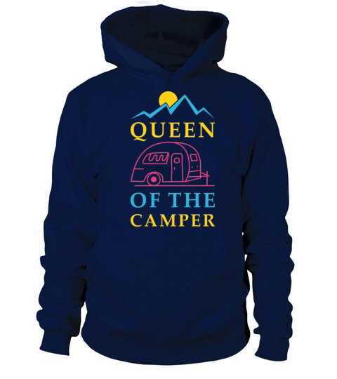 Queen of the RV - Camping Camper Vacation Gift Women's Hoodie