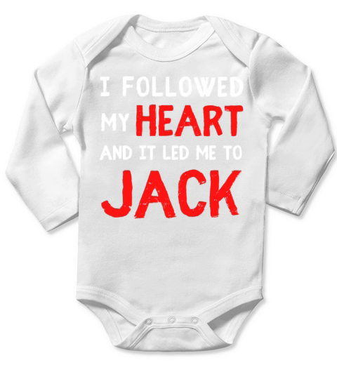 NAMED JACK NAME FIRST NAME DAY SAYINGS Long Sleeve Baby One-Piece