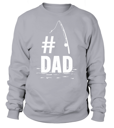 #1 Dad Fisherman Gift For Him Women's Sweatshirt