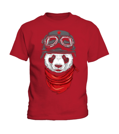 Touring Panda Kids T-Shirt