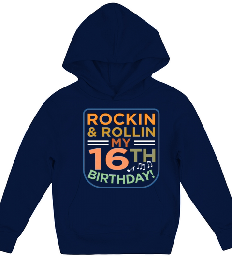 16th Birthday Kids Hoodie