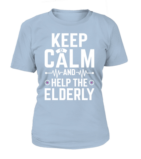 Stay calm and help the elderly seniors Women's T-Shirt