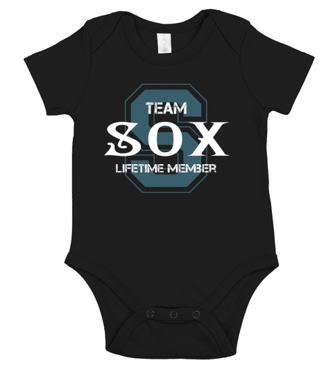 Team Sox Lifetime Member Short Sleeve Baby One-Piece