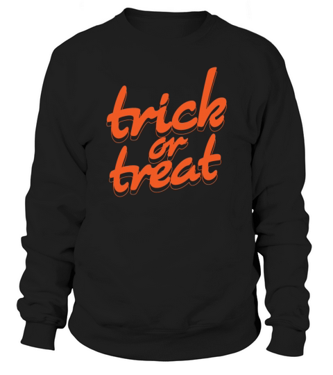 trick or treat happy halloween spooky vibes tshirt Women's Sweatshirt