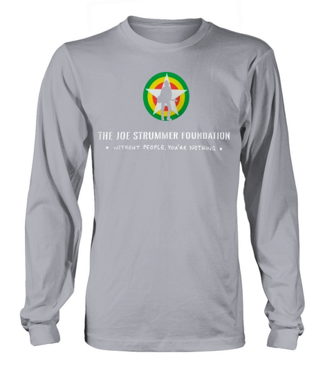 The Clash Joe Strummer Foundation Gift Men's Long Sleeve
