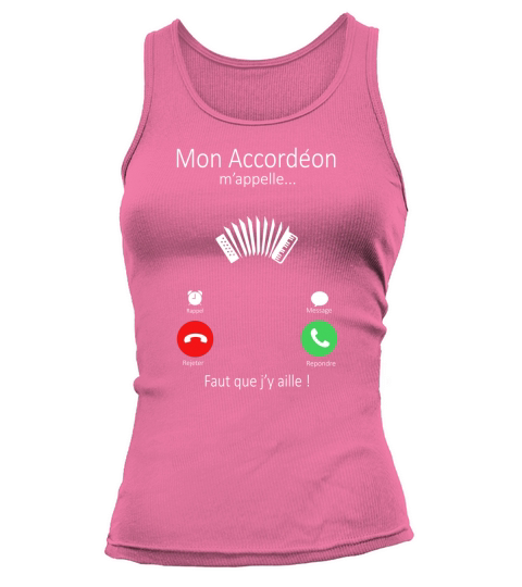 Mon Accordéon mappelle faut que jy aille Tank top Woman