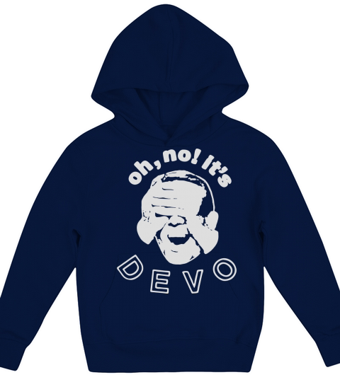 Devo Band Tshirt Kids Hoodie