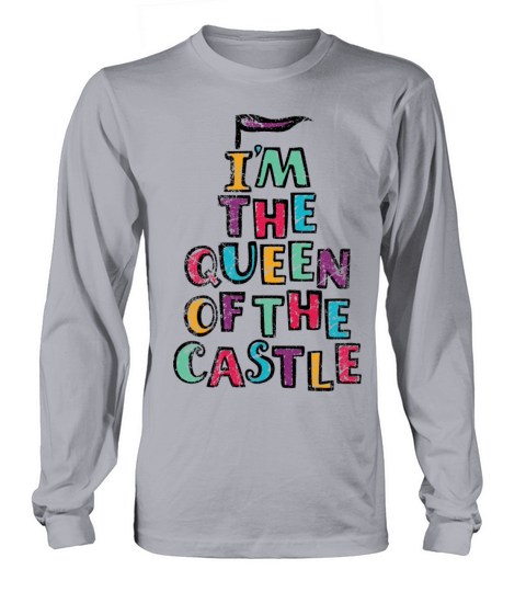 I’m The Queen Of The Castle - Vintage Women's Long Sleeve