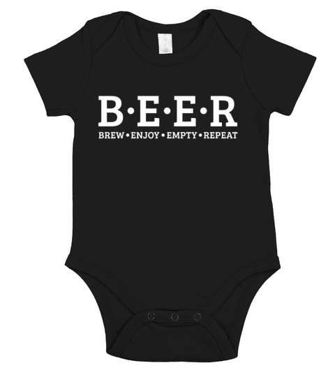 Beer Brewer - Craft Beer Brewmaster Funny Gift Short Sleeve Baby One-Piece
