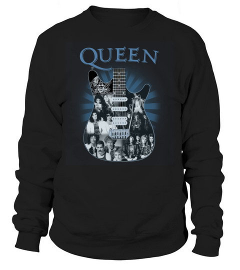 Guitar Queen rock band Sweatshirt Unisex