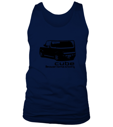 Rear Nissan Cube Because Mormal Is Boring Tank Top Unisex