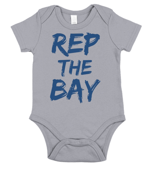 Steph Curry Parade T Shirt - Rep The Bay T Shirt Short Sleeve Baby One-Piece