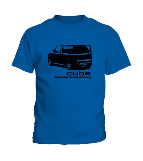 Rear Nissan Cube Because Mormal Is Boring Kids T-Shirt