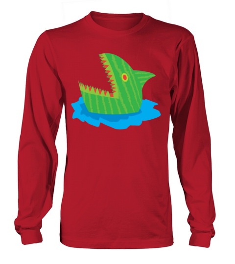 Watermelon Shark Men's Long Sleeve