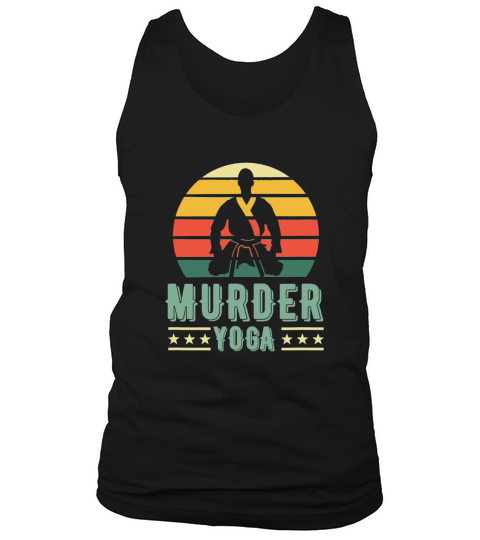 Murder Yoga Vintage Tank Top Unisex