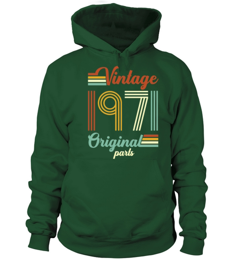 Vintage 1971 Original Women's Hoodie